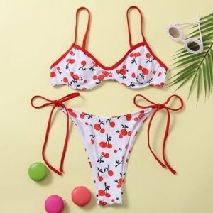 Cherry Swimsuit Top
